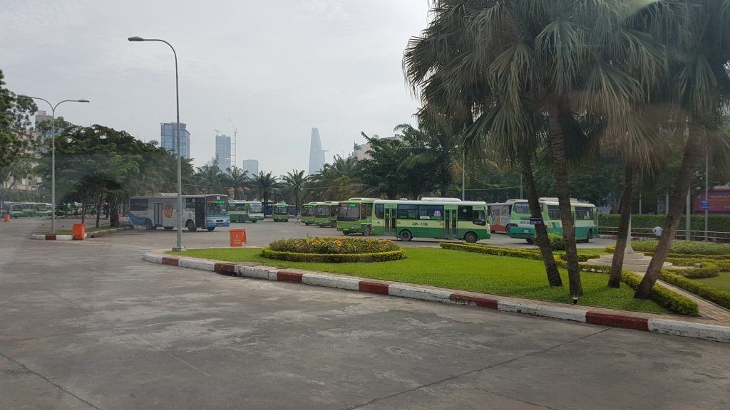 Ho Chi Minh City, busstation, Backpackjunkies