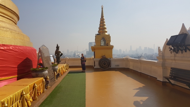 Bangkok, Wat Saket, Golden Mount, Backpackjunkies
