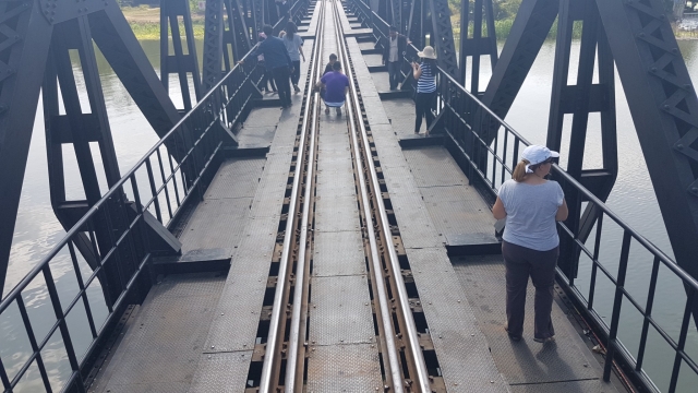 Kanchanaburi - Bridge over river Kwai - 004