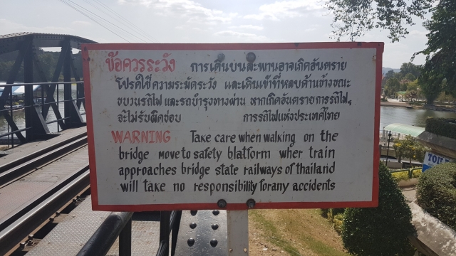 Kanchanaburi - Bridge over river Kwai - 005