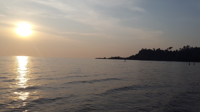 Koh Chang, zonsondergang, Backpackjunkies