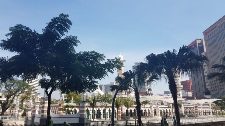 Kuala Lumpur, Masjid Jamek, Backpackjunkies