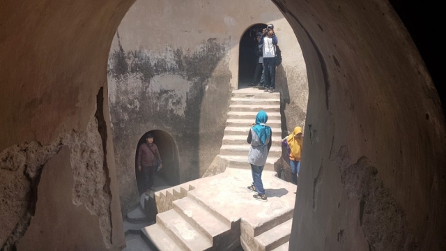 Yogyakarta, Sumur Gumuling, Taman Sari, Backpackjunkies